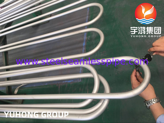 ASTM B444 Gr.2 INCONEL 625 Tubo de trocador de calor sem costura U Bend para aplicação em trocadores de calor