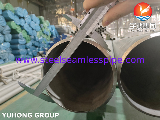 ASTM A312 TP316L Tubo sem costura de aço inoxidável para petróleo, gás