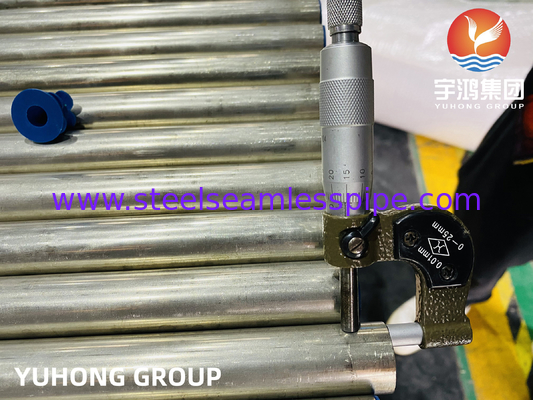 ​​Tubo sem costura ASME SB167 Inconel 600 Resistente a SCC por Cloreto para Reatores de Hidrogenação