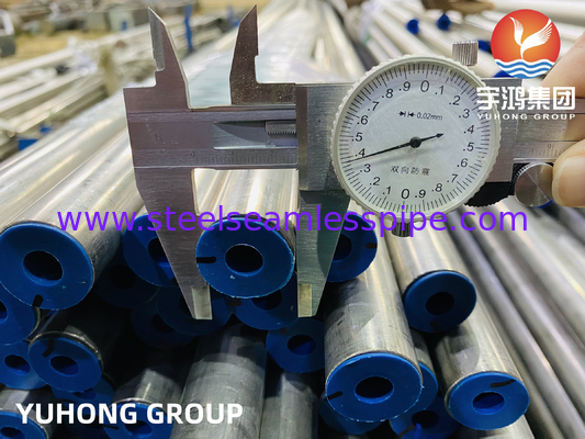 ​​Tubo sem costura ASME SB167 Inconel 600 Resistente a SCC por Cloreto para Reatores de Hidrogenação