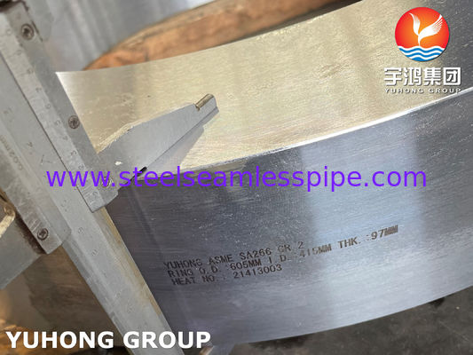 ASME SA965 F304 Disco e SA266 GR.2 Anel para Trocador de Calor