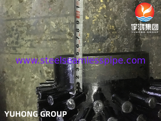 ASME SA335 P9 Tubos HFW com pernos helicoidais OD 10 a 508 mm para secção de convecção do reformador