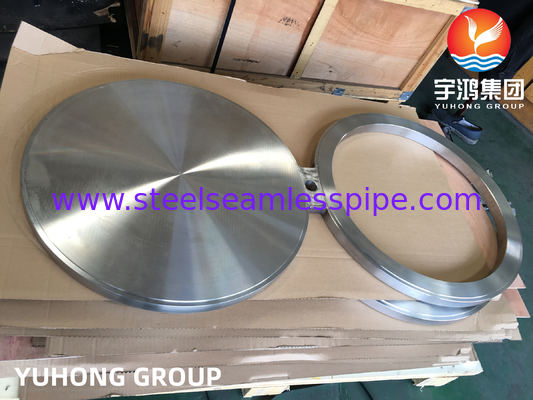 Flange de óculos, ASTM A182 F316L, Figura 8 Flange de aço inoxidável, RF ASME B16.48