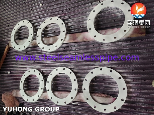 ASTM A240 F904L Aço inoxidável AWWA C207 Quadro 2 Classe D Deslizamento na flange FF