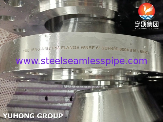 ASTM A182 F53 / UNS S32750 Super duplex de aço inoxidável 2507 WNRF