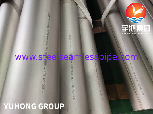 ASME SB514 Incoloy 800H Tubos de solda de ligas de níquel-ferro-cromo de aço para serviço corrosivo geral