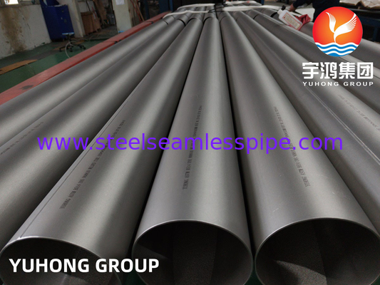 ASME SB514 Incoloy 800H Tubos de solda de ligas de níquel-ferro-cromo de aço para serviço corrosivo geral
