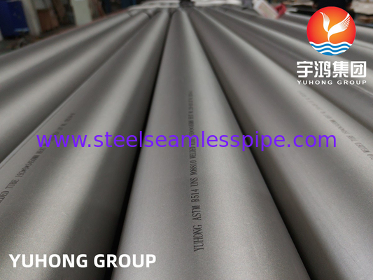ASME SB514 Incoloy 800H Tubos de solda de ligas de níquel-ferro-cromo de aço para serviço corrosivo geral