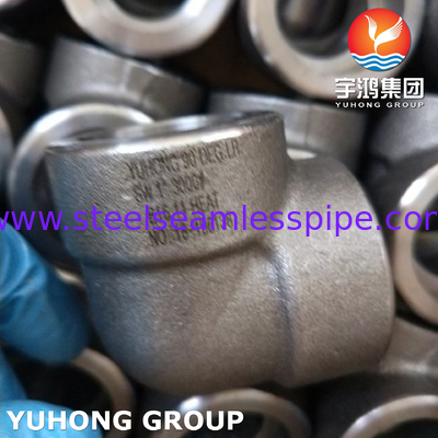 ASTM A105 Acessórios de aço carbono Socket Weld 90Deg LR Elbows 3000LBS ASME B16.11