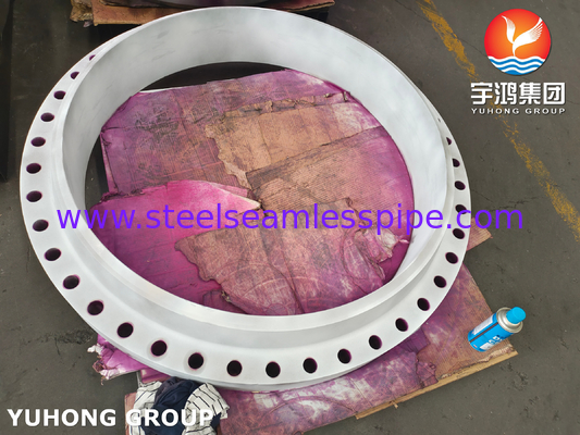 Flanca de ligação do pescoço da solda de aço inoxidável RTJ ASME B16.5 ASTM A182 F310 WNRTJ