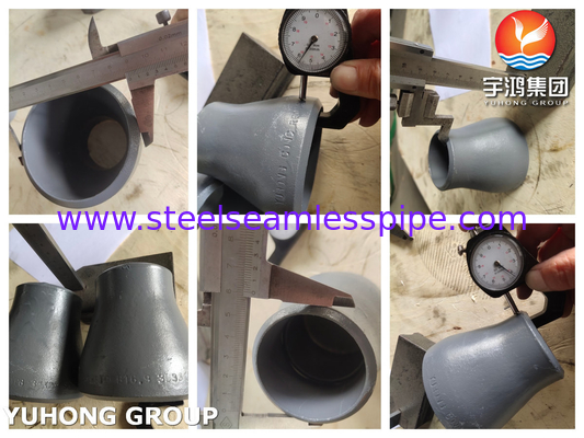 ASME B16.9 ASTM A234 WPB Acessórios para tubos de aço carbono Acessórios revestidos de preto