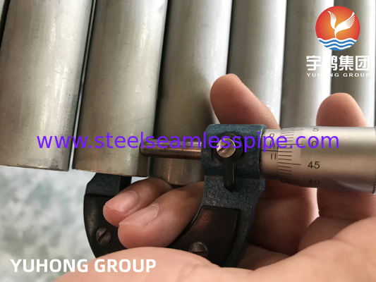ASTM A312 Tubo sem costura de aço inoxidável TP304H TP310H TP316H TP321H TP347H