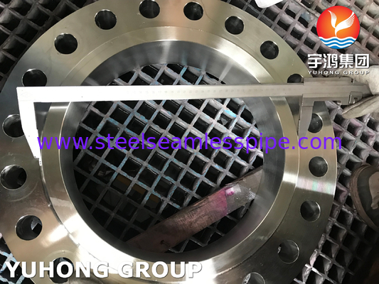 ASTM A182 F53 UNS S32750 Super duplex de aço deslizante em flanges RF para dessalinização