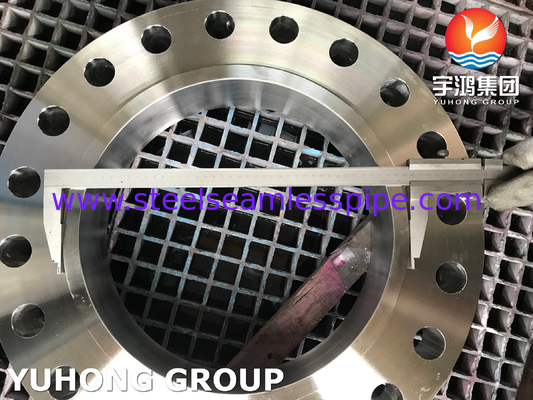 ASTM A182 F53 UNS S32750 Super duplex de aço deslizante em flanges RF para dessalinização