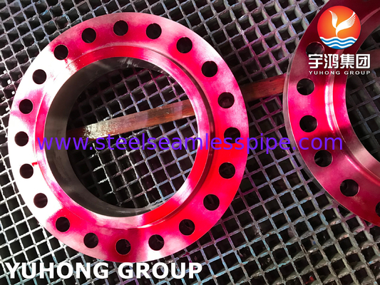 ASTM A182 F53 UNS S32750 Super duplex de aço deslizante em flanges RF para dessalinização