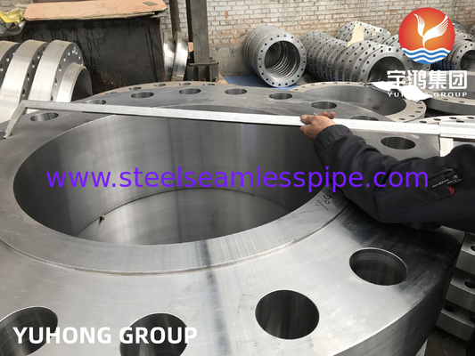 Flange de revestimento de incolar 625 ASTM A694 F52 Flange de pescoço de soldagem de aço carbono