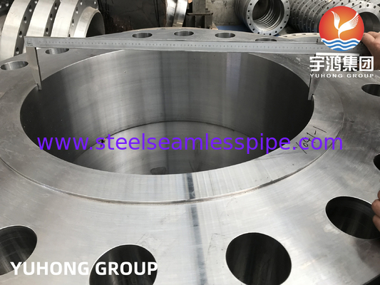 Flange de revestimento de incolar 625 ASTM A694 F52 Flange de pescoço de soldagem de aço carbono