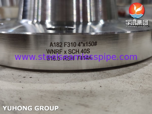 Flancas de aço inoxidável A182 F310 B16.5 S31000 WN BL FLANGE