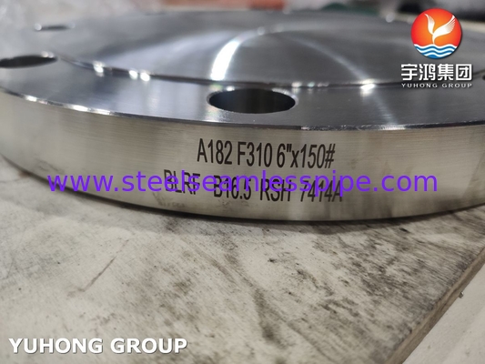 Flancas de aço inoxidável A182 F310 B16.5 S31000 WN BL FLANGE