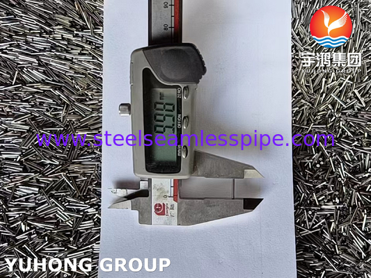 Tubos capilares de aço inoxidável para material de laboratório de SS304 304L 316 316L 321 321H 309 310S