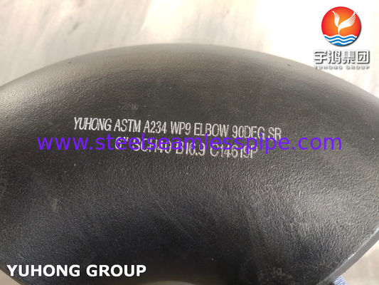 Acessórios de soldadura de algodão de aço carbono ASTM A234 WP9