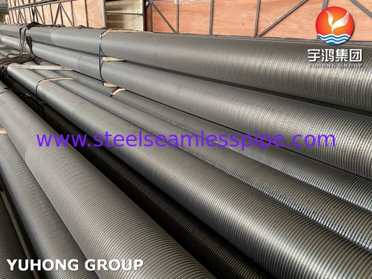 ASTM A312 HFW FIN TUBE TP347H por aplicação de aquecimento