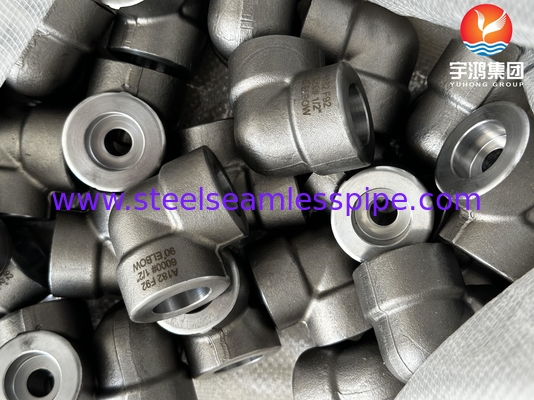 ASTM A182 F92 1/2 Inch 90° Cotovelo #6000 ASME B16.11 SW para Centrais Elétricas