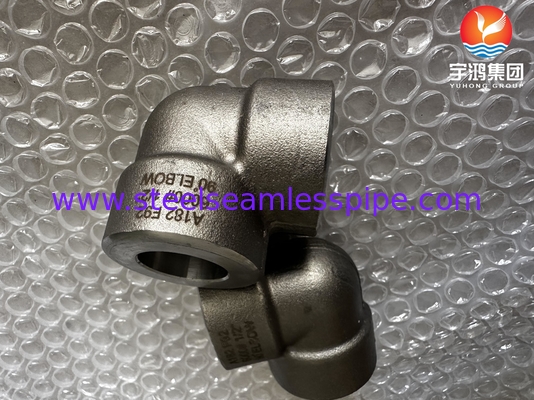 A182 F53 F92 1/2&quot; #3000 90° Socket Elbow Soldado ASME B16.11 Para Centrais Elétricas