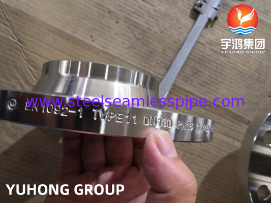 Flange de soldagem plana EN1092-1 TIPO 01/A 1.4307 1.4404 DN50/60.3 DN100 PN10/16