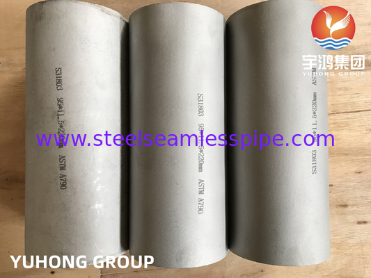 ASTM A790 S31803 F51 Tubos duplex sem costura de aço inoxidável para equipamentos petroquímicos