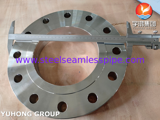 Flange de aço resistente à corrosão A182 F904L para aplicações criogénicas