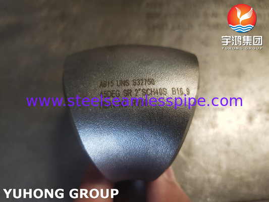 ASTM A815 WP-S UNS S32750 90° / 45° SR Acessórios BW de aço duplex com cotovelo
