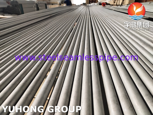 ASME SA789 S32205 19.05x2.11x6100MM Tubos duplexes de aço sem costura, trocador de calor, arrefecedor de ar, condensador, evaporador