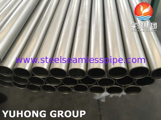 ASME SB338 GR2 Tubos de titânio para aquecedores de salmoura