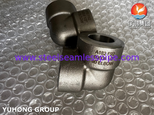 ASTM A182 F92 K92460 Cotovelo de aço inoxidável de 90 graus B16.11