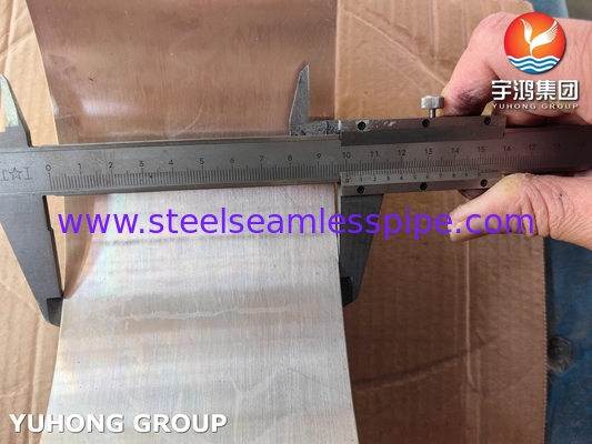 ASTM B283 C70620 Flange RF de pescoço de solda de cobre