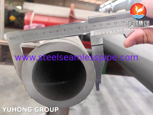 ASTM A790 Gr 2205 / UNS S32205 Tubo duplex sem costura de aço inoxidável