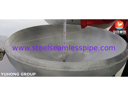 SA240 SS321 Tanques e recipientes de armazenagem de cabeças elípticas de aço inoxidável