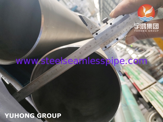 ASTM A312 TP321 / S32100 TUBO SEAMLESS NACE MR0175 / ISO 15156 Aprovado