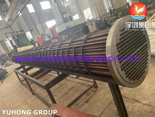 ASTM B111 C68700 Embutidos de tubos de liga de cobre para trocador de calor