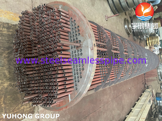 ASTM B111 C68700 Embutidos de tubos de liga de cobre para trocador de calor