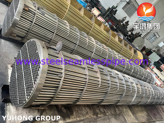 ASTM B111 C68700 Embutidos de tubos de liga de cobre para trocador de calor