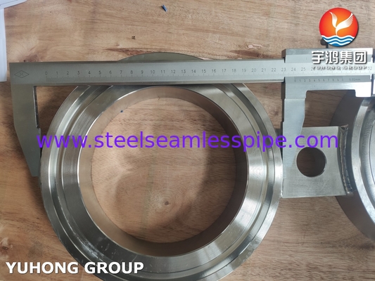 ASTM A182 F51 Duplex Steel Spectacle Blind Flange / B16.48 RTJ Figura-8
