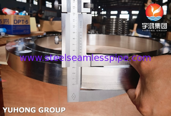 Flancas de aço inoxidável ASTM A182 F904L com excelente resistência à corrosão