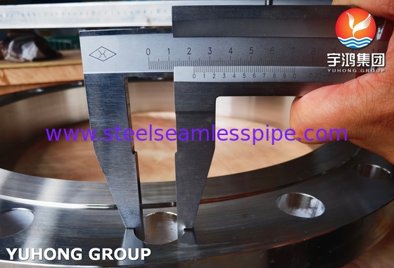 Flancas de aço inoxidável ASTM A182 F904L com excelente resistência à corrosão