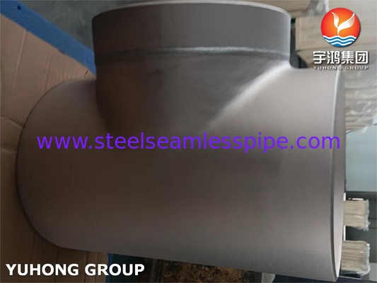 Copper Nickel 90/10 Equal Tee Fitting ASTM B466 Para ambientes marinhos e industriais