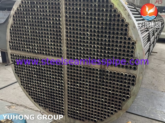 ASME U Stamp Customized Tube Bundle Steel Heat Exchanger Tubos sem costura