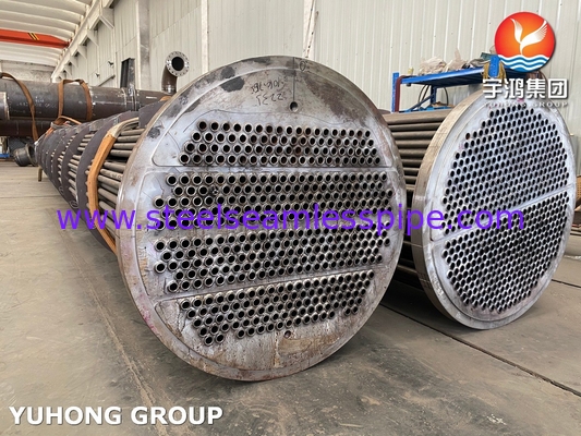 ASME U Stamp Customized Tube Bundle Steel Heat Exchanger Tubos sem costura