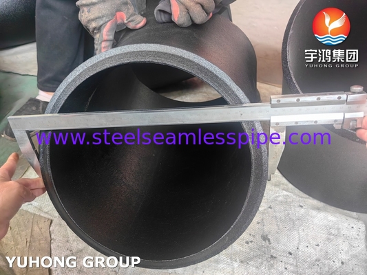Fittings de diâmetro grande ASTM A234 WPB LR 45 Deg Elbow B16.9
