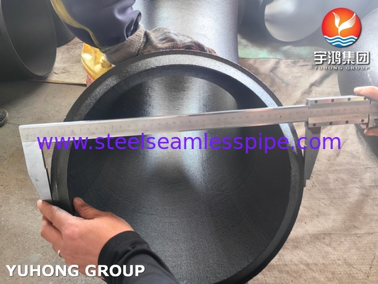 Fittings de diâmetro grande ASTM A234 WPB LR 45 Deg Elbow B16.9